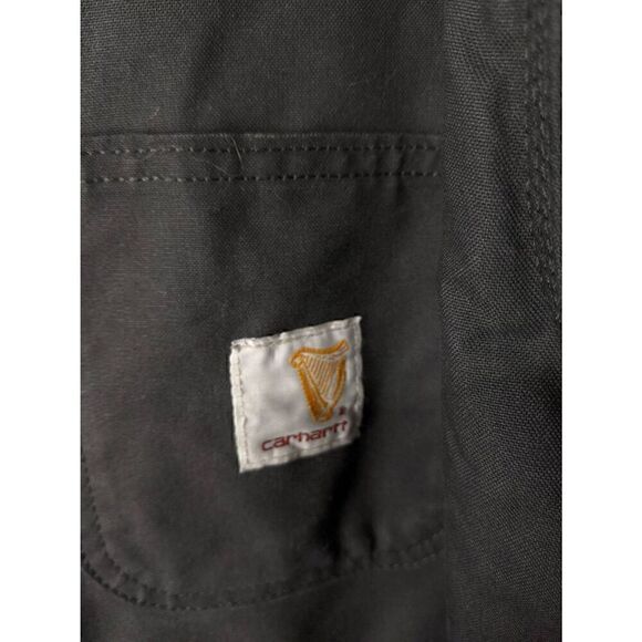Carhartt Limited Edition x Guinness Men's Blanket Lined Grey Hooded Black Jacket - Picture 2 of 10